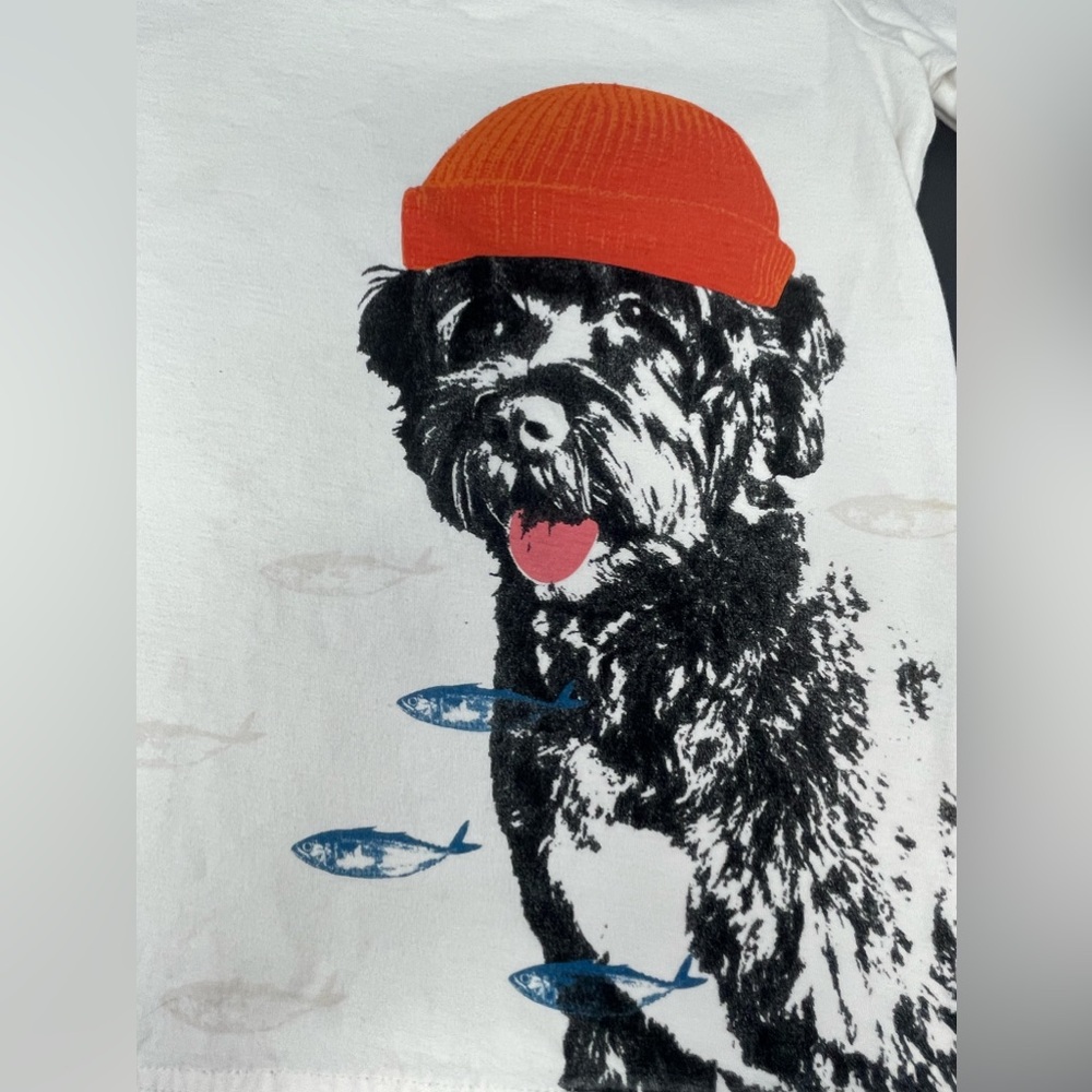 TEA COLLECTION: Salty Dog UV Graphic T-Shirt, Size 7 - Picture 8 of 9